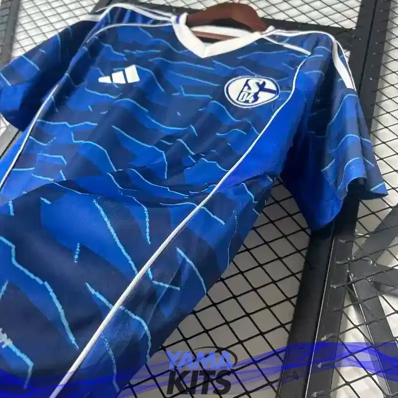 Maillot Schalke domicile "Bleu" 2025/2026 YamaKits Foot
