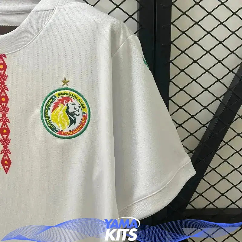 Maillot Sénégal domicile "blanc" 2025/2026 YamaKits Foot