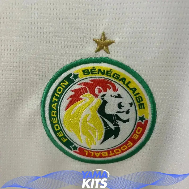 Maillot Sénégal domicile "blanc" 2025/2026 YamaKits Foot