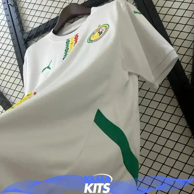 Maillot Sénégal domicile "blanc" 2025/2026 YamaKits Foot