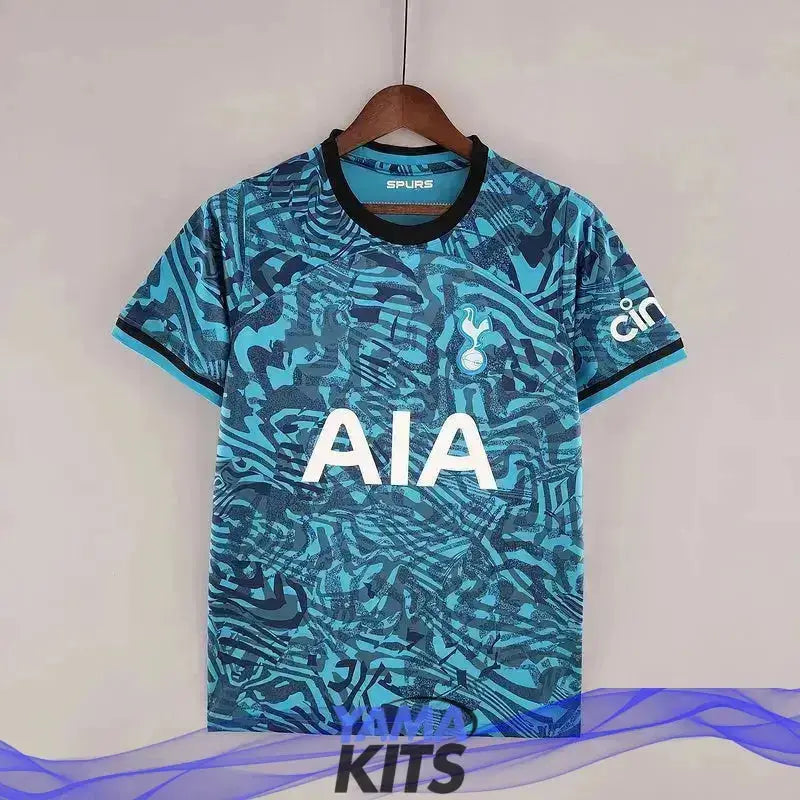Maillot Tottenham THIRD Away "bleu" 2022/2023 YamaKits Foot