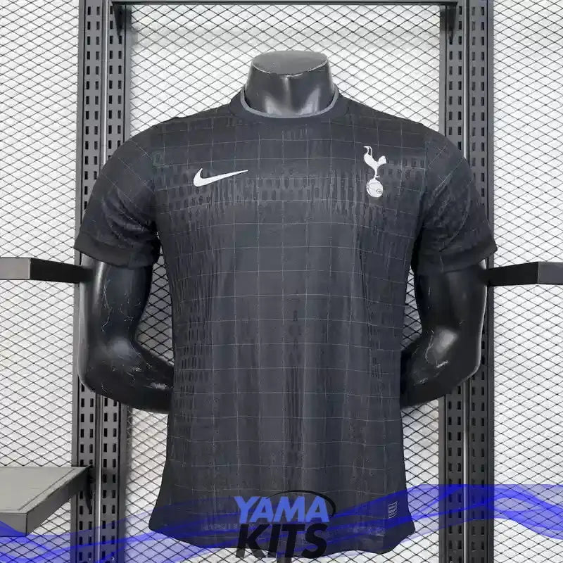 Maillot Tottenham concept " Noir " 2025/2026 Version Player YamaKits Foot