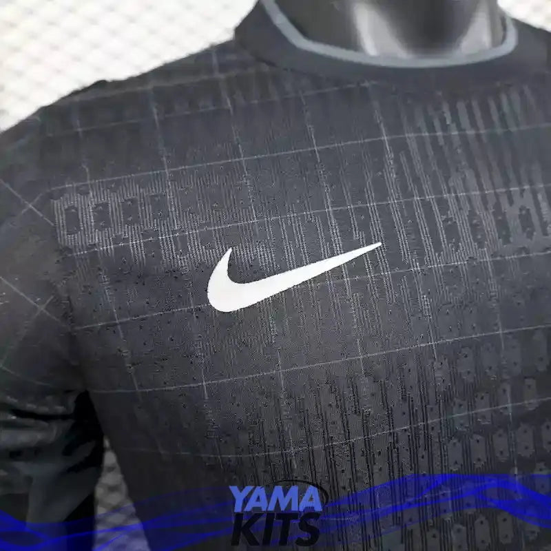 Maillot Tottenham concept " Noir " 2025/2026 Version Player YamaKits Foot