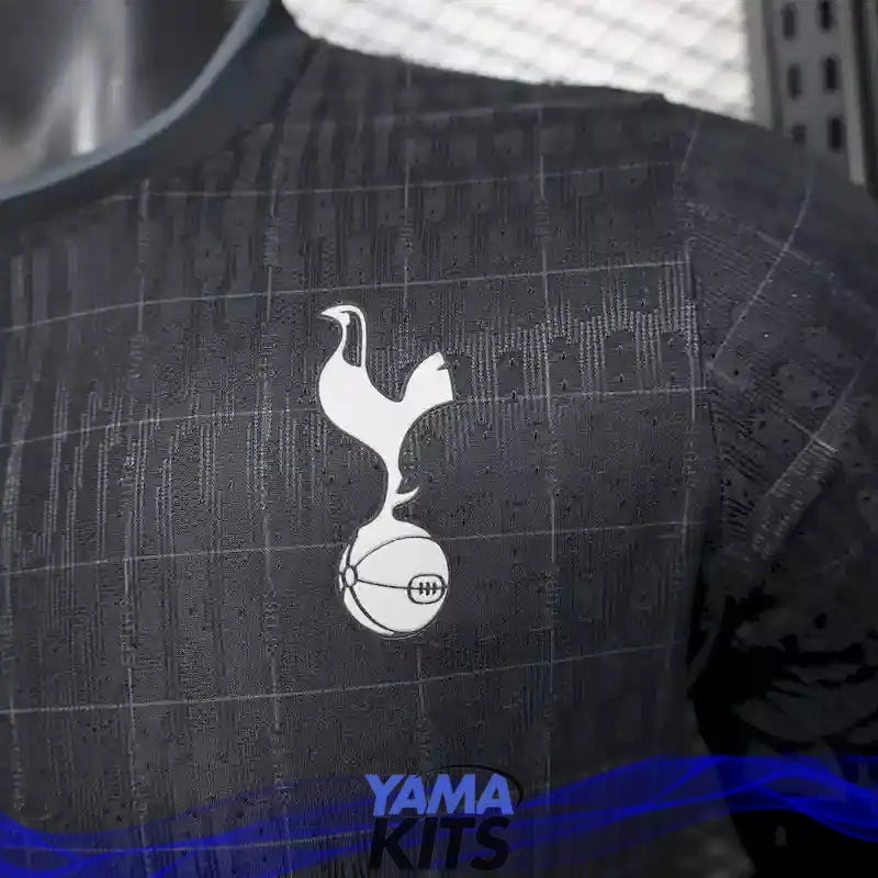 Maillot Tottenham concept " Noir " 2025/2026 Version Player YamaKits Foot