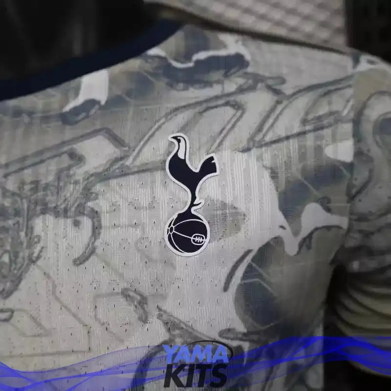 Maillot Tottenham concept "gris" 2025/2026 Version Player YamaKits Foot