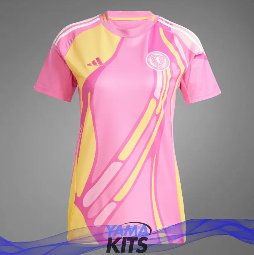 Maillot Écosse extérieur féminin "Rose" 2025/2026 YamaKits Foot