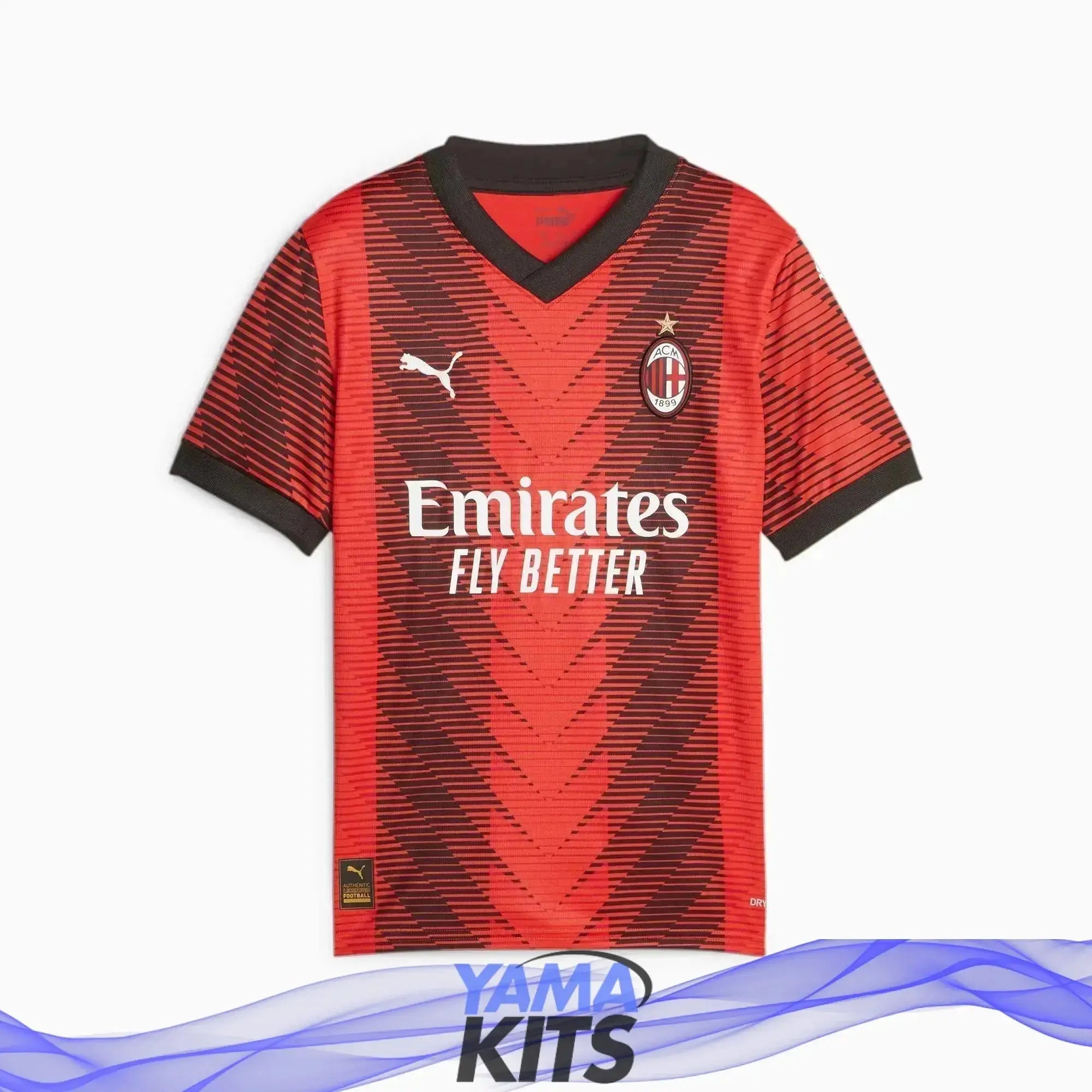 Maillot de l’AC Milan extérieur « rouge » 2023/2024 YamaKits Foot