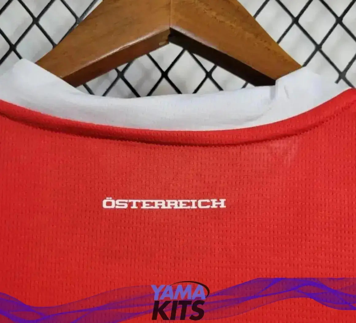 Maillot de l’Autriche Domicile « Rouge » Version Fan 2024/2025 YamaKits Foot