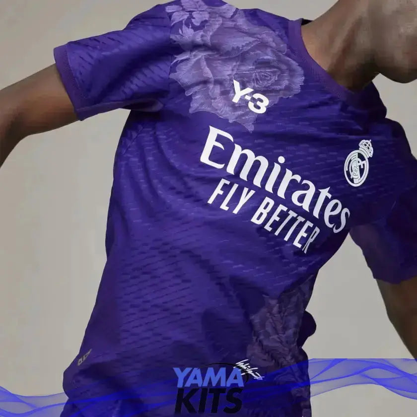 REAL MADRID x Y-3 purple jersey 2024-2025