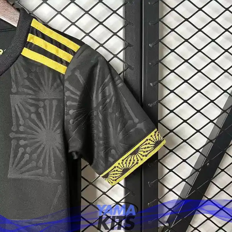 Maillot enfant Mexique "Gold, Noir" 2025/2026 YamaKits Foot