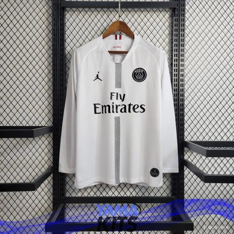 PSG White Long Sleeve 2018/19 Classic Shirtss