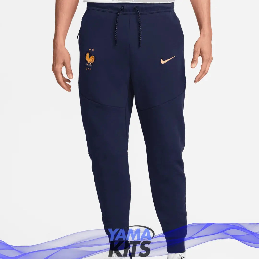 Pantalon France tech nike "Bleu" fleece 2024/2025 nike tech