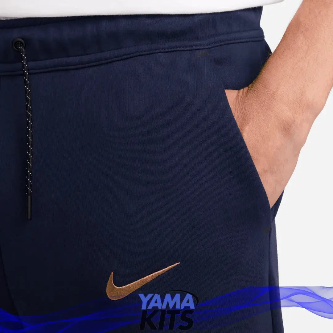 Pantalon France tech nike "Bleu" fleece 2024/2025 nike tech