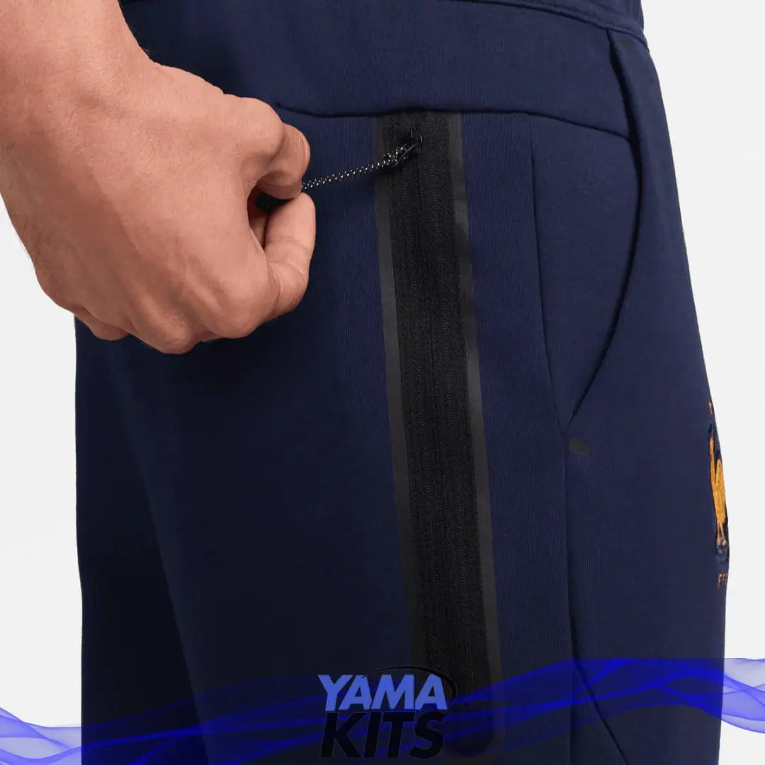 Pantalon France tech nike "Bleu" fleece 2024/2025 nike tech