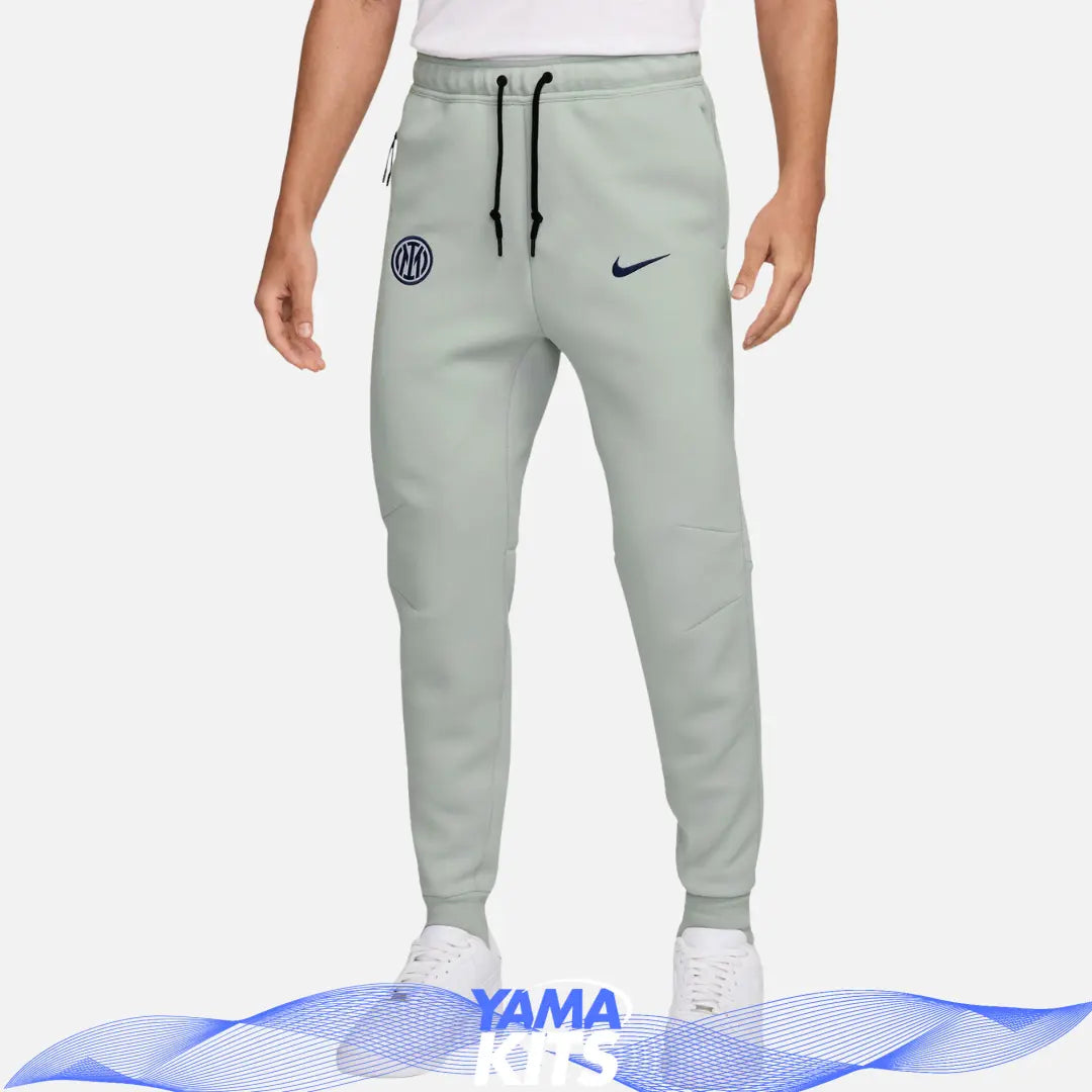 Pantalon Inter Milan tech nike "vert fluo" fleece 2024/2025 nike tech