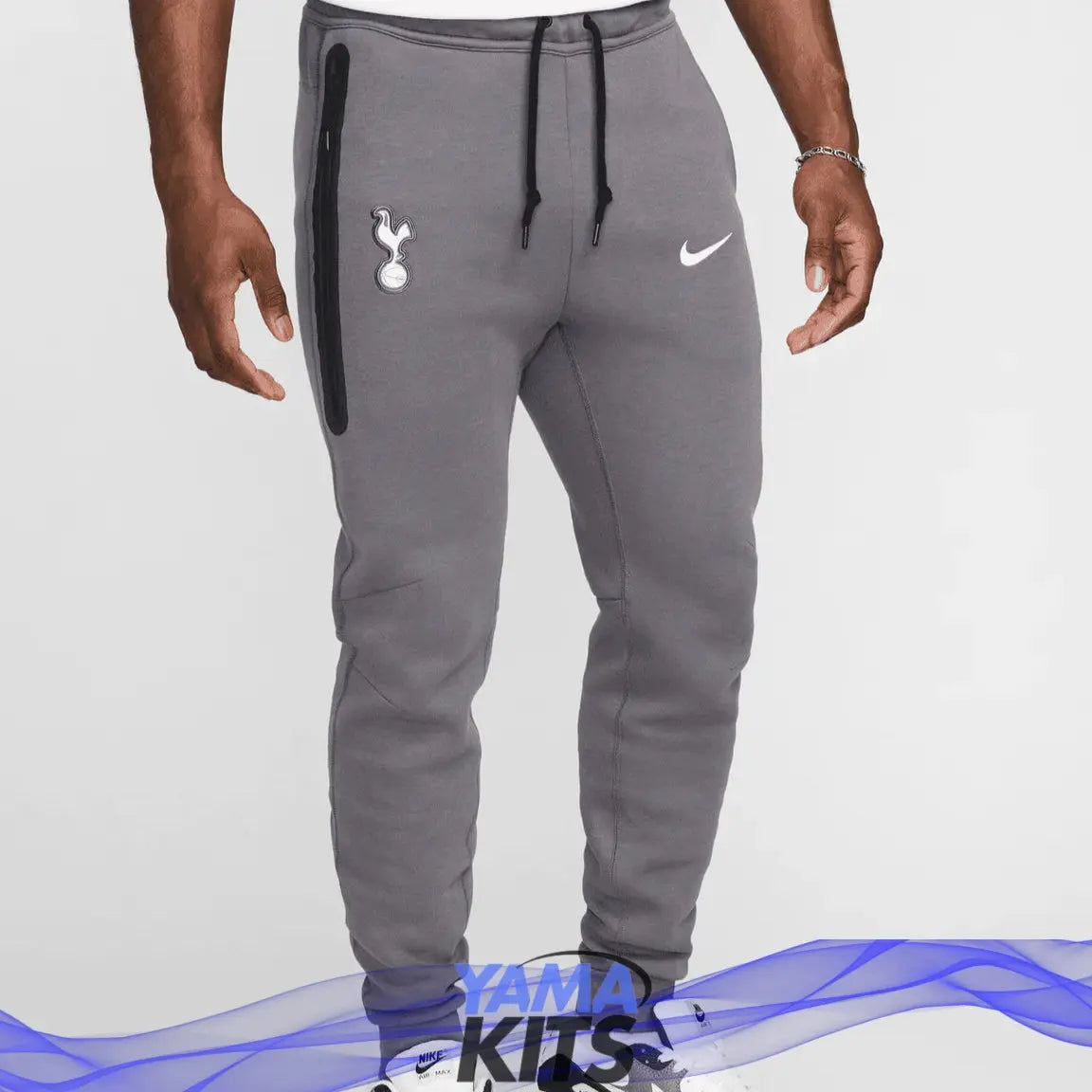 Pantalon Tottenham tech nike "Gris foncé" fleece 2024/2025 nike tech