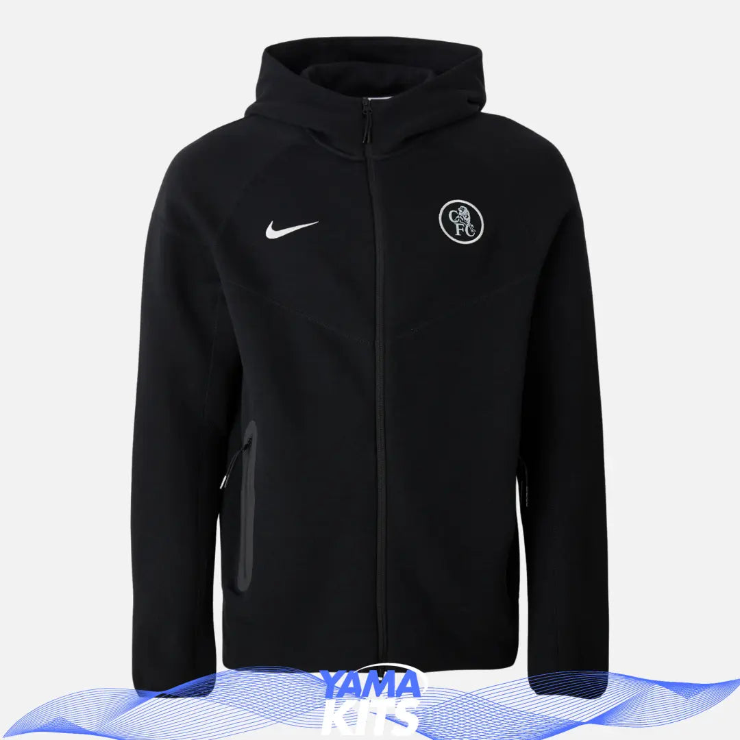 Veste Chelsea Nike Tech "Noir" fleece 2025/2026 Yamakits