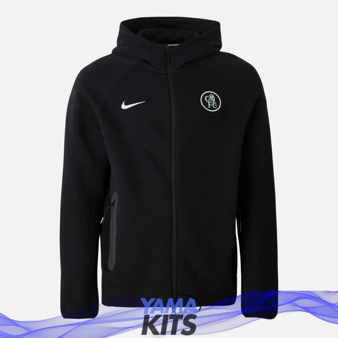 Veste Chelsea Nike Tech "Noir" fleece 2025/2026 Yamakits