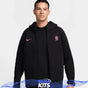 Veste Chelsea tech nike "Noir" fleece 2024/2025
