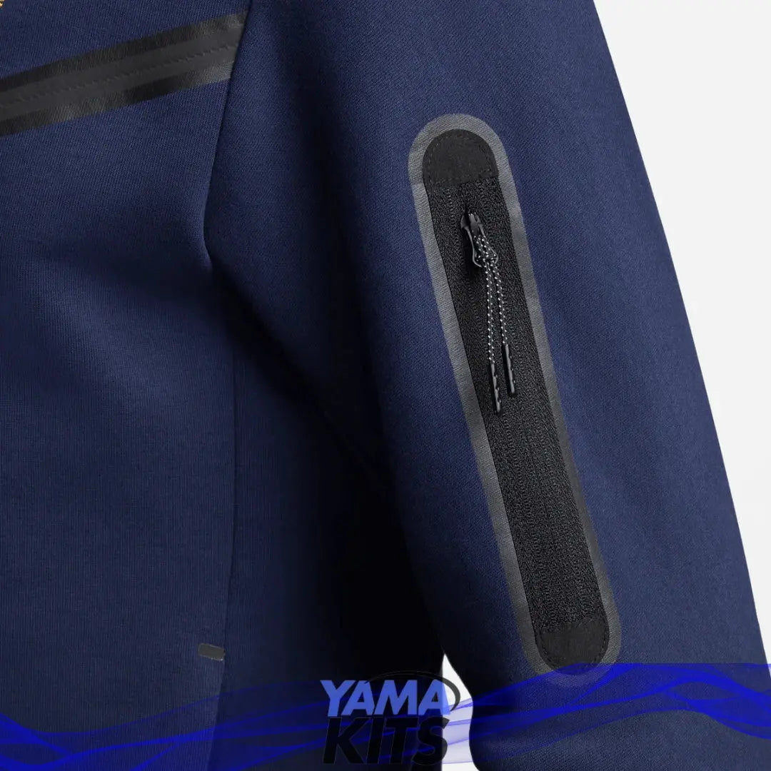 Veste France tech nike "Bleu" fleece 2024/2025 nike tech