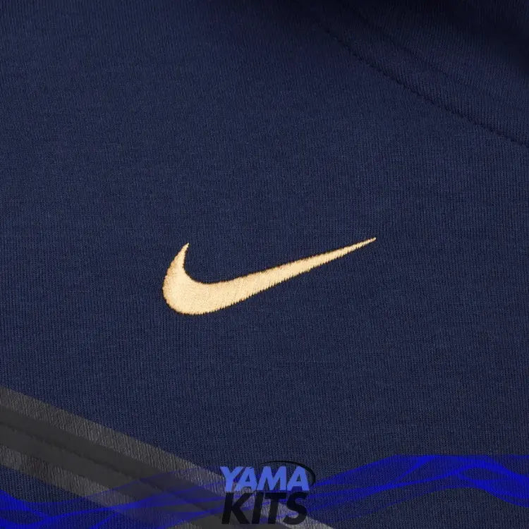 Veste France tech nike "Bleu" fleece 2024/2025 nike tech