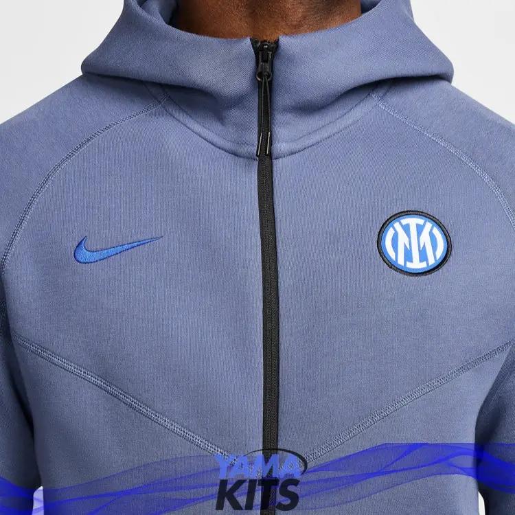 Veste Inter milan tech nike "Bleu" fleece 2024/2025 nike tech