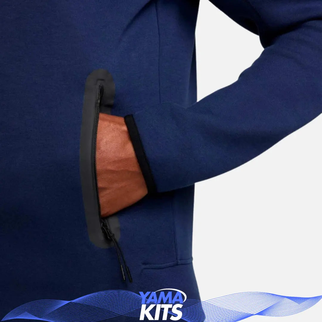 Veste Paris SG tech nike "Bleu" fleece 2024/2025 nike tech