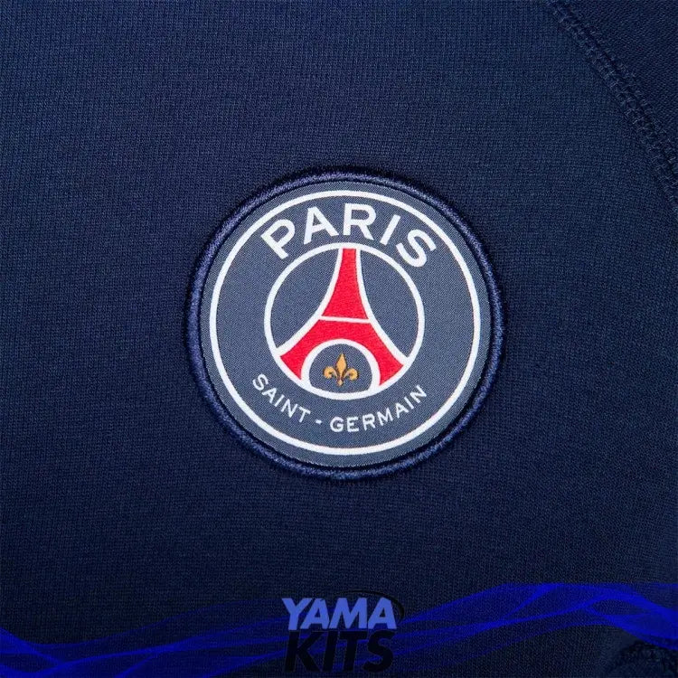Veste Paris SG tech nike "Bleu" fleece 2024/2025 nike tech