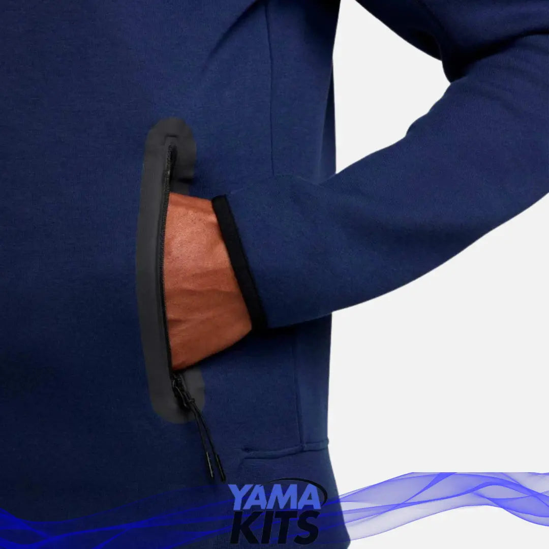 Veste Paris SG tech nike "Bleu" fleece 2024/2025 nike tech