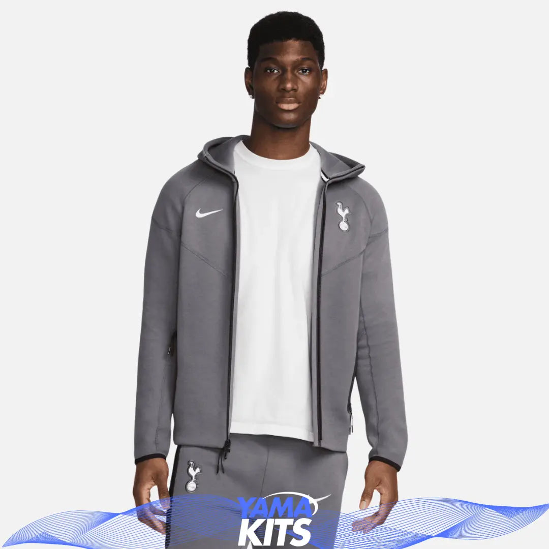 Veste Totteham tech nike "Gris foncé" fleece 2024/2025 nike tech