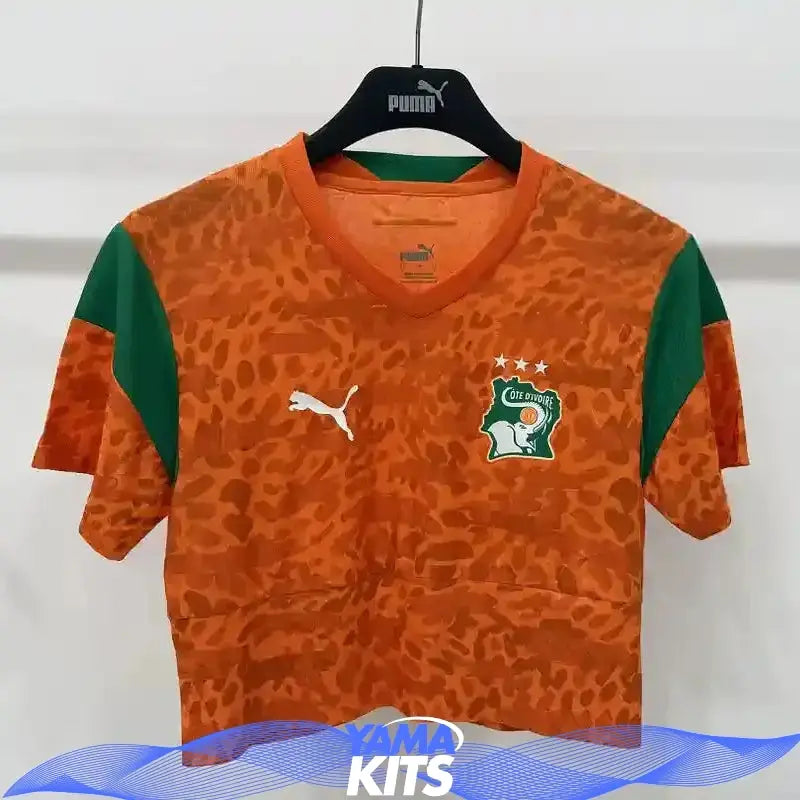 Crop Top foot Cote d'ivoire domicile 2026/2027 .