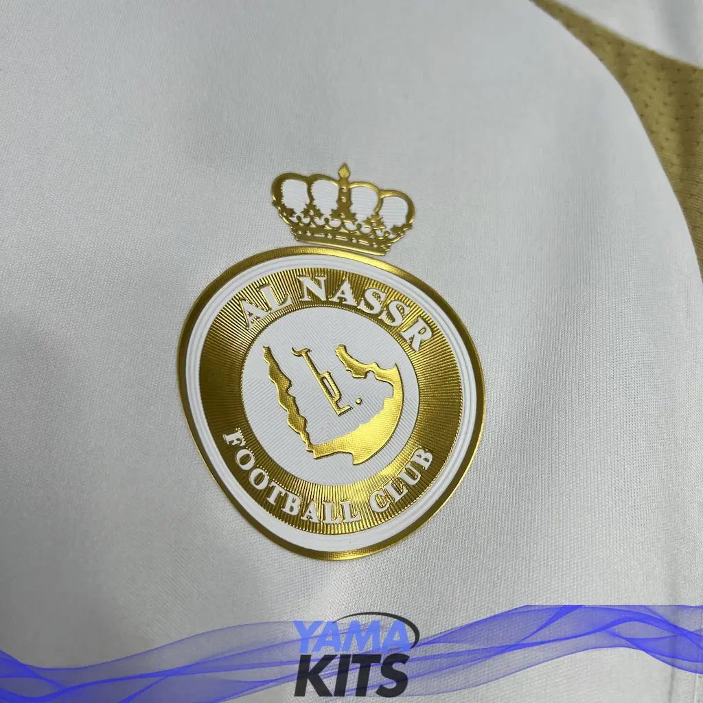 Maillot Al Nassr Third "Or,Blanc" 2024/2025 YamaKits