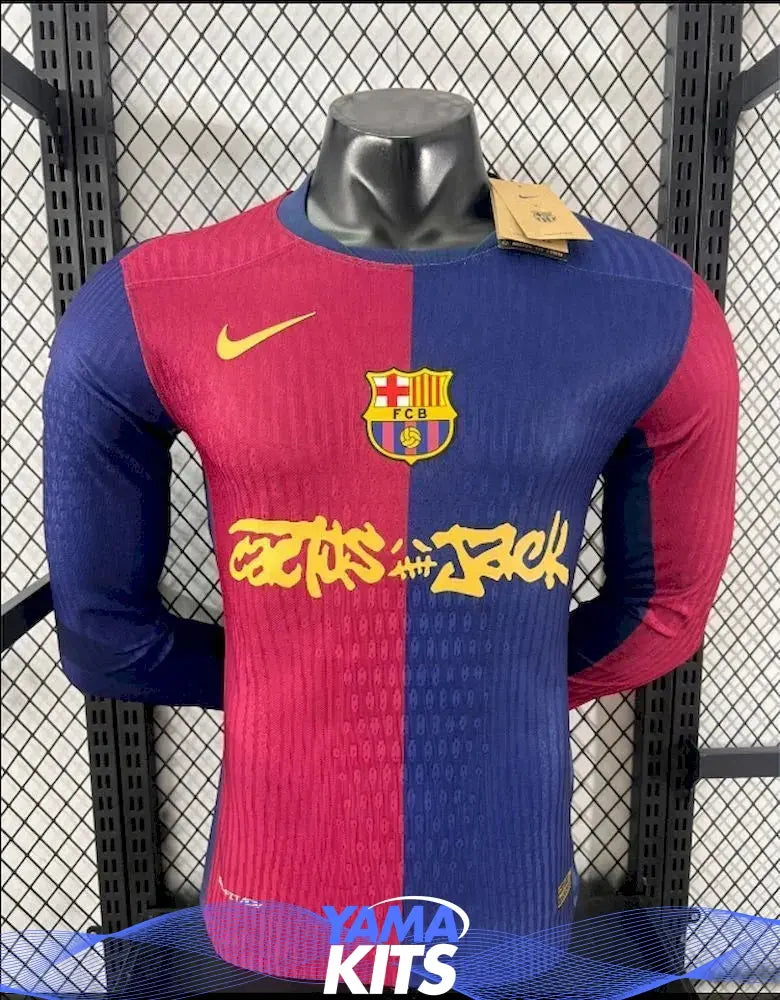 Maillot FC Barcelone manches longues 2024-25 Maison To Sport