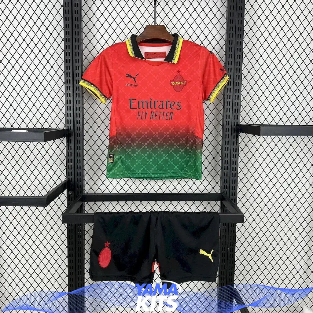 Kit Enfant AC Milan concept 2025-26 Maison To Sport