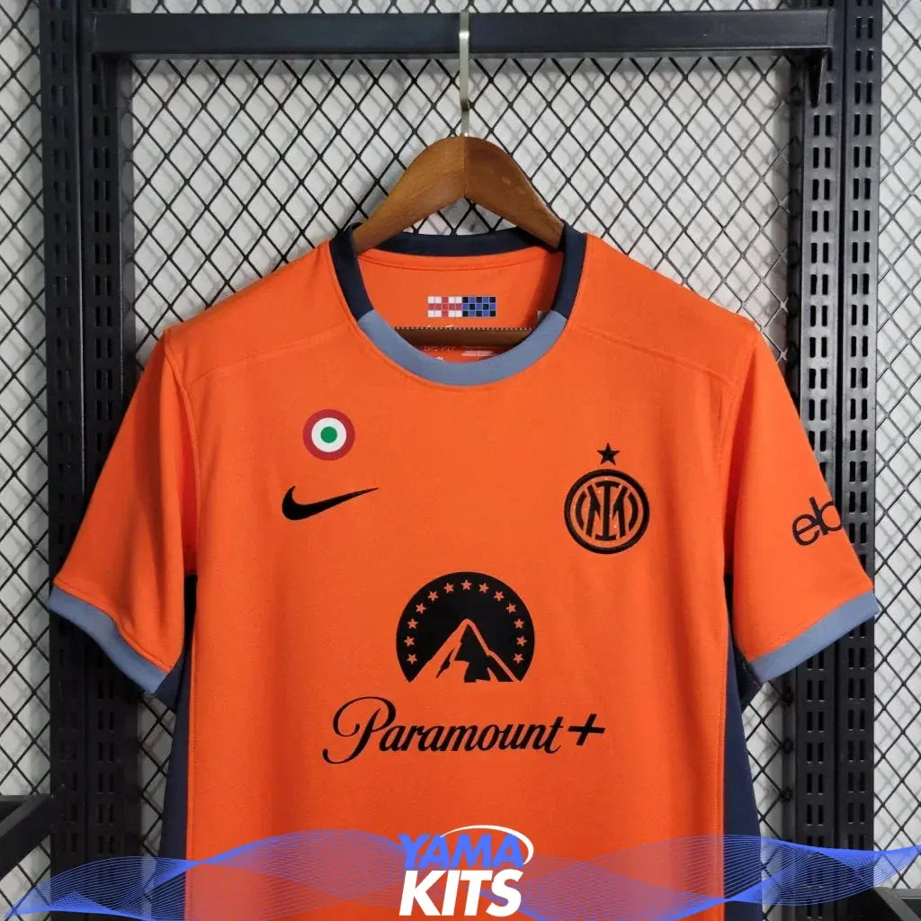 Maillot Inter Milan  Foot Third Orange 2023 2024 Maison To Sport