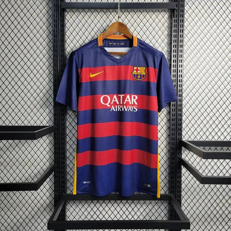 Maillot FC Barcelone RETRO domicile 2025/2016 YamaKits Foot