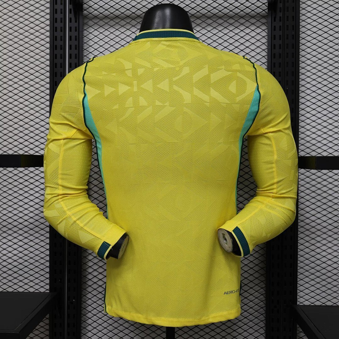 Maillot Brésil domicile manches longues CDM 2026 YAMAKITS