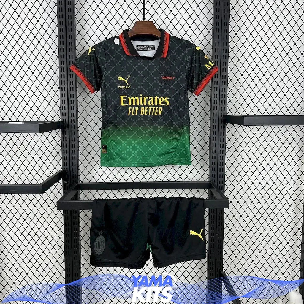 Kit Enfant AC Milan concept 2025-26 Maison To Sport