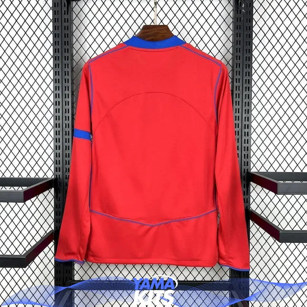 Maillot Rouge Paris 2025 Manches Longues Maison To Sport