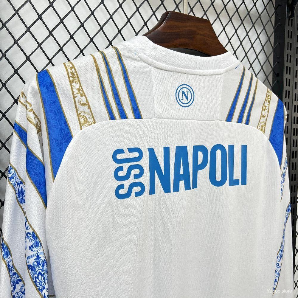 Maillot Napoli Pré-Match Manches Longues 2025/2026