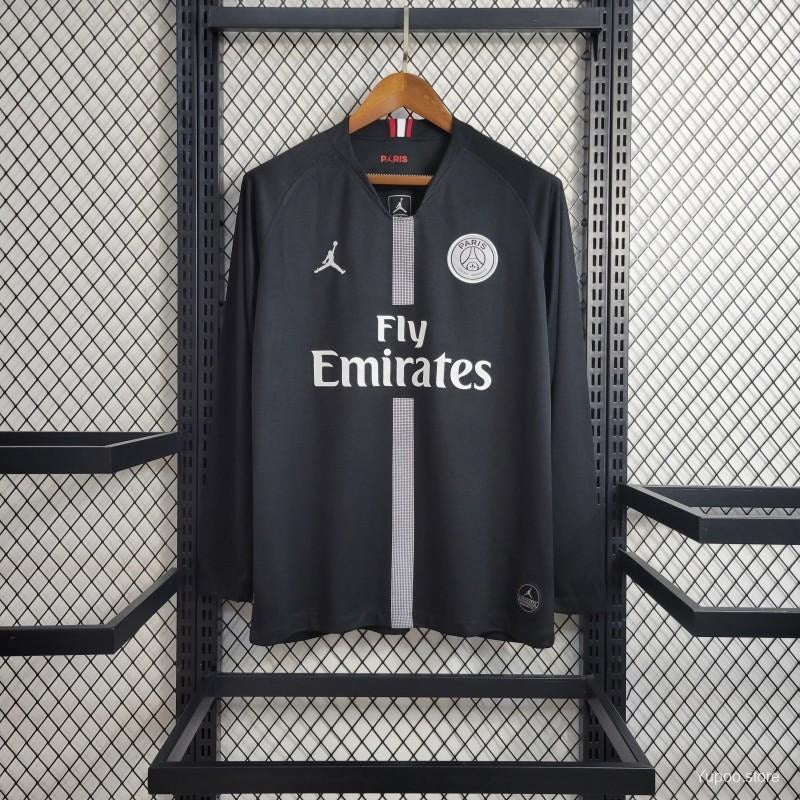 Maillot PSG Noir Manches Longues 2018/2019