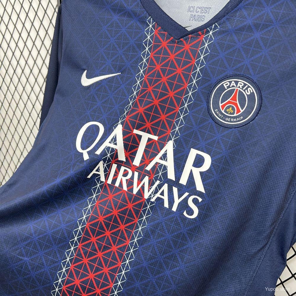 Maillot PSG Domicile Manches Longues 2025/2026