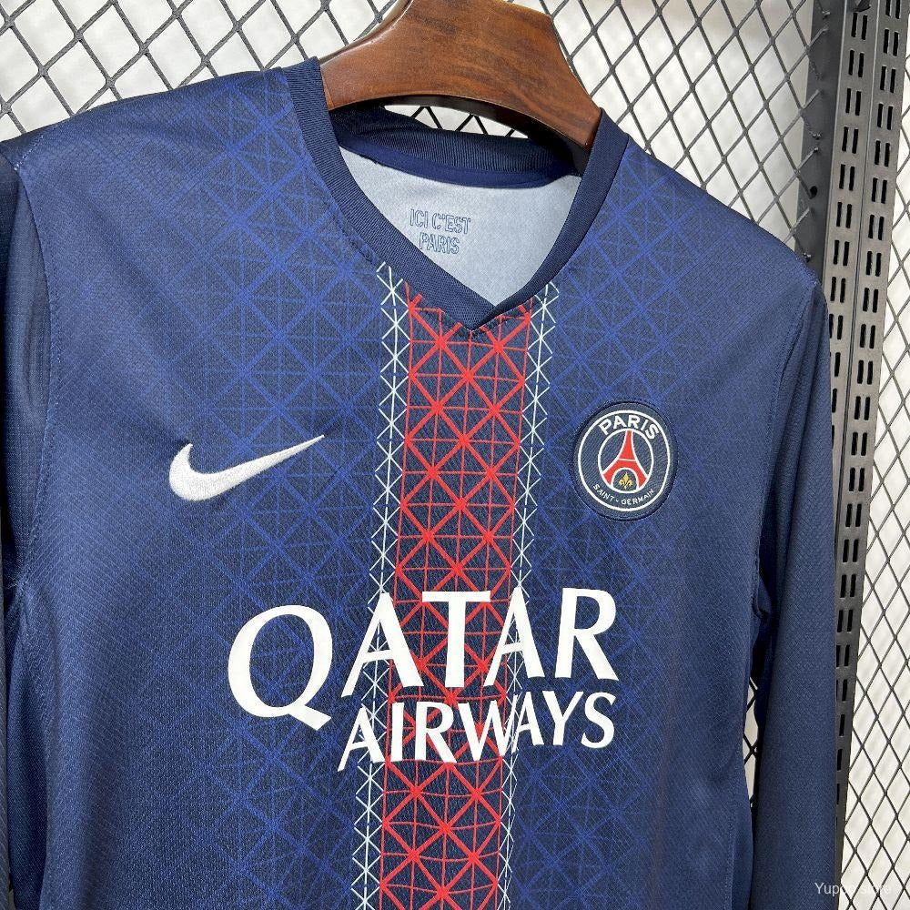 Maillot PSG Domicile Manches Longues 2025/2026