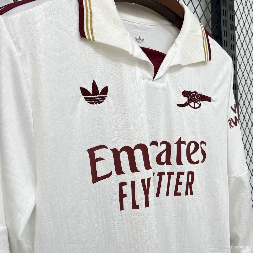 Maillot Arsenal Third Manches Longues 2025/2026