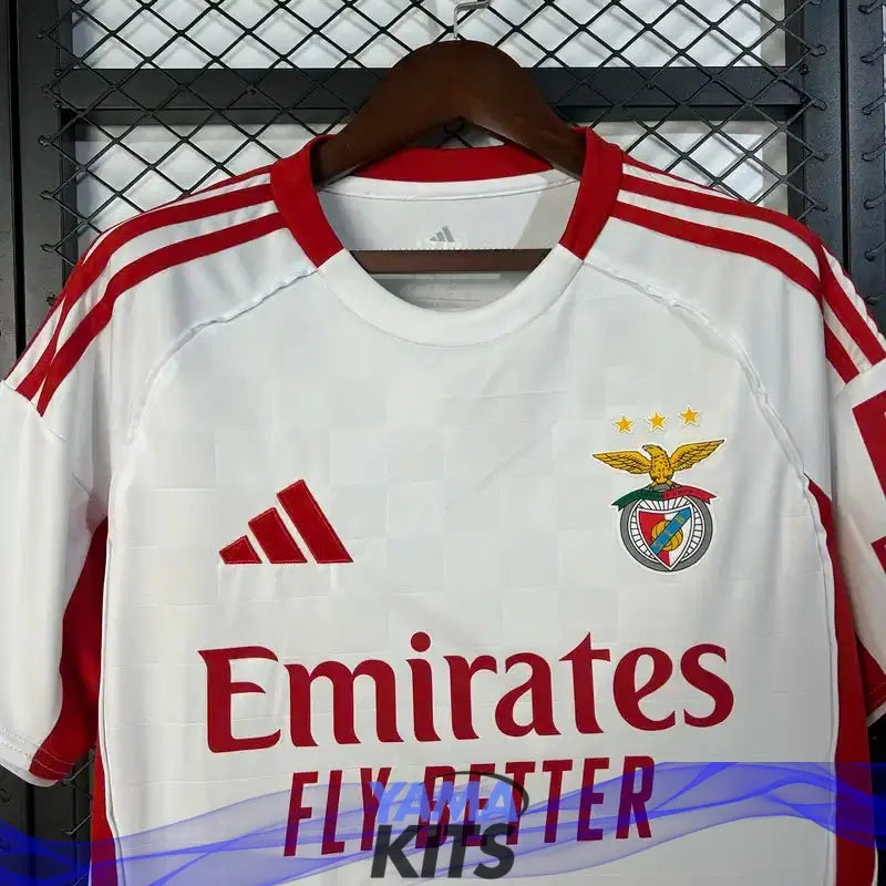 maillot Benfica extérieur deuxième "Blanc YamaKits