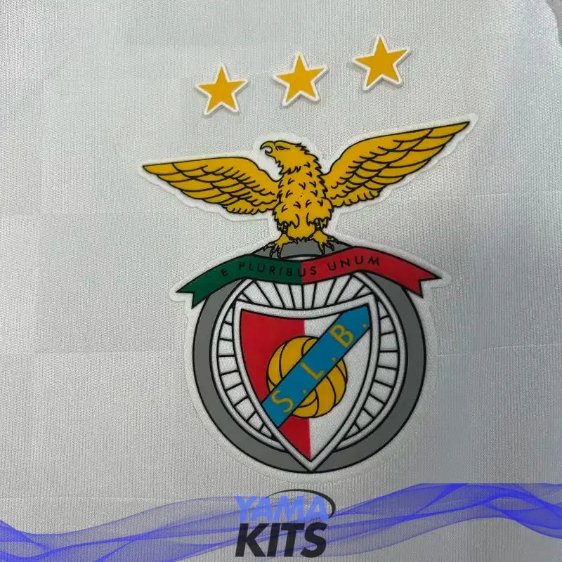 maillot Benfica extérieur deuxième "Blanc YamaKits