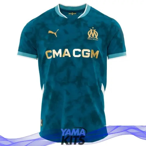 Maillot Marseille extérieur "Bleu" 2024/2025 YamaKits