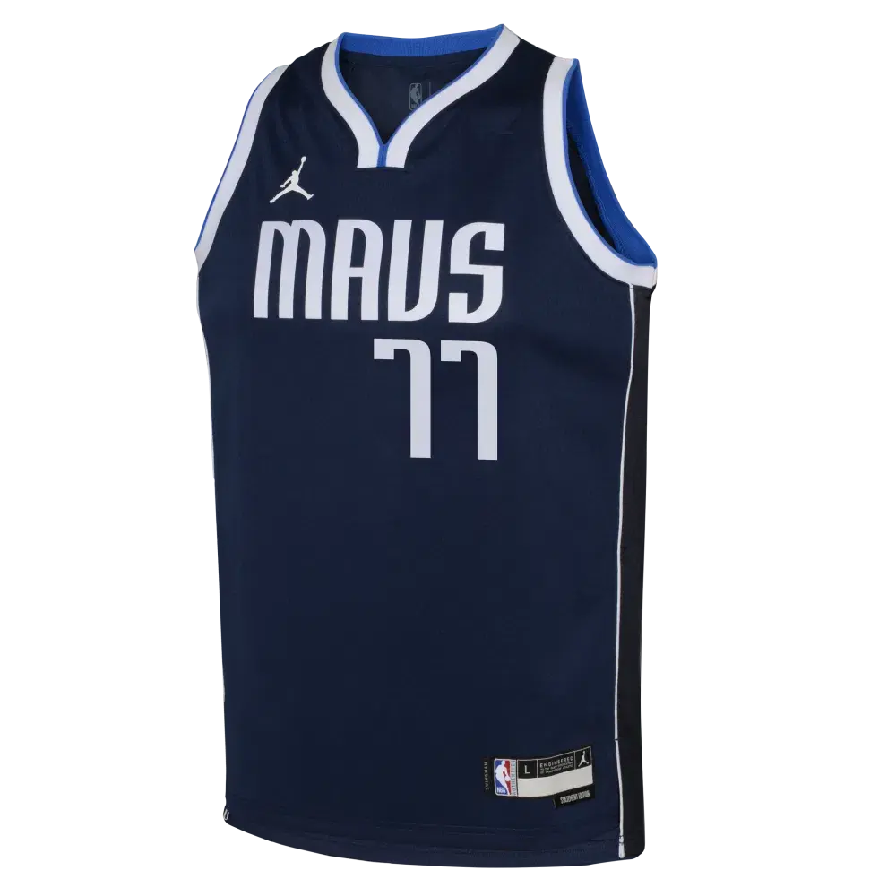 Maillot NBA Enfant Luka Doncic Dallas Mavericks Jordan Statement Edition