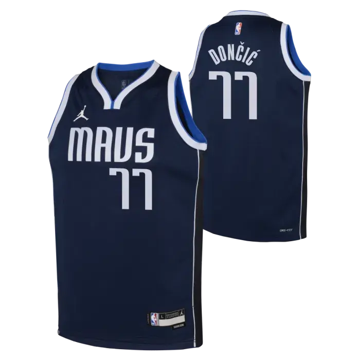 Maillot NBA Enfant Luka Doncic Dallas Mavericks Jordan Statement Edition