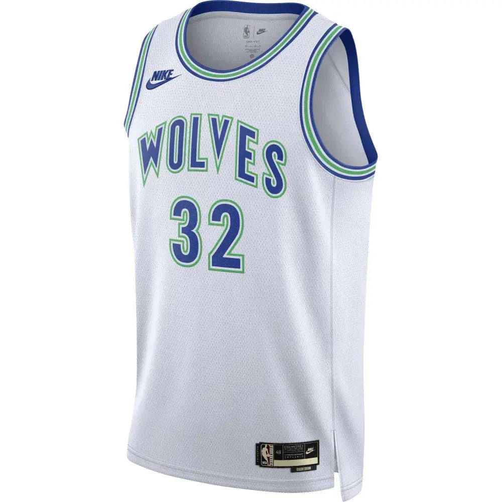 Maillot NBA Karl-Anthony Towns Minnesota Timberwolves Nike Hardwood Classics Edition